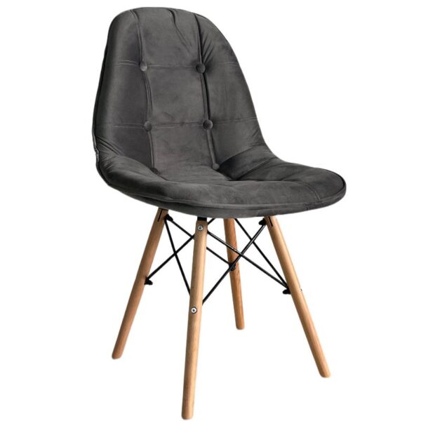 Cadeira Eiffel Estilo Betonê Cinza