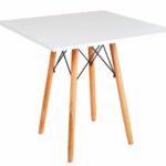 mesa quadrada 90 cm sem cadeiras sem fundo