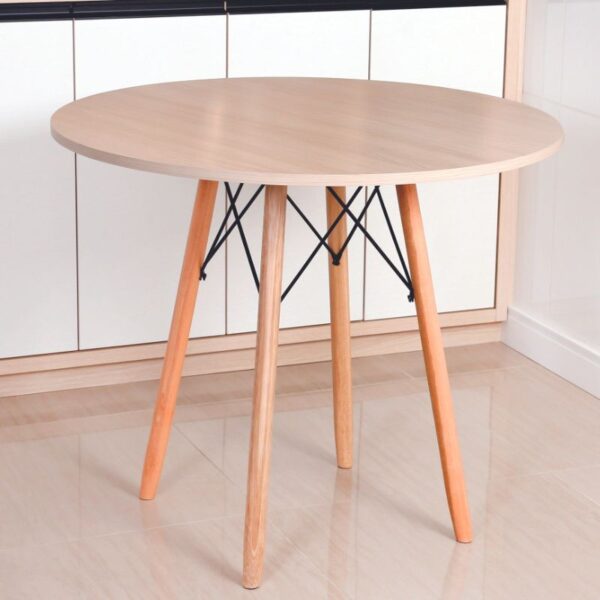 Mesa Eames Eiffel: MESA REDONDA AMADEIRADA 80cm - Image 2