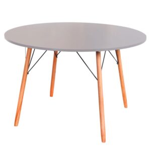 Mesa Eames Eiffel: REDONDA CINZA 1,20mt