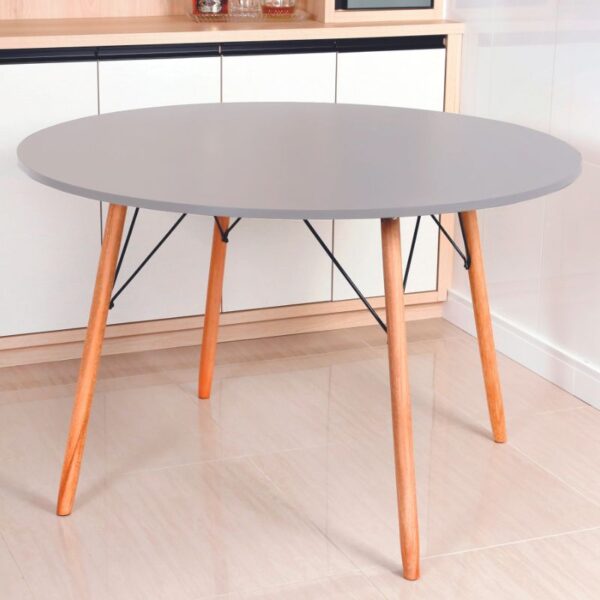 Mesa Eames Eiffel: REDONDA CINZA 1,20mt - Image 2